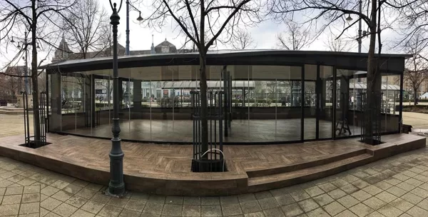 teraszrendszer lapozható rendszerrel