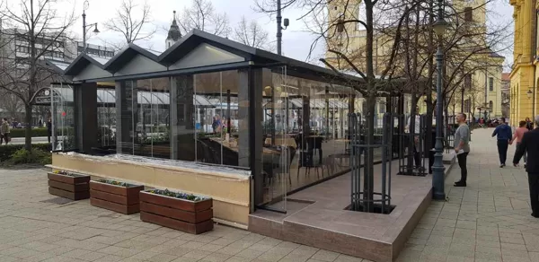 éttermek térbővítése, teraszbeépítés vendéglátó egységek számára